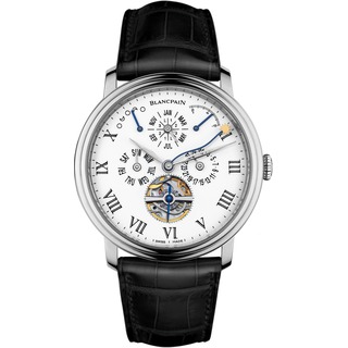 Replica Copy Blancpain Villeret Moon Phases Platinum Watch 6638-3431-55B